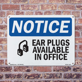 Ear Plugs Available In Office