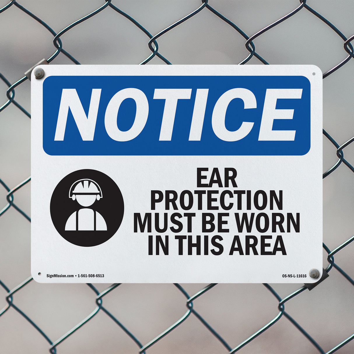 Ear Protection Must Be Worn