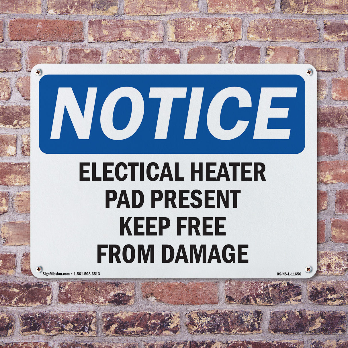 Electrical Heater Pad Present Keep Free