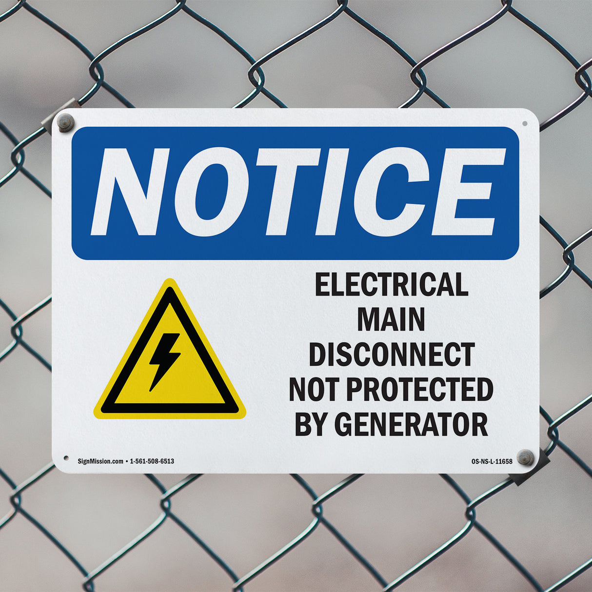 Electrical Main Disconnect Not