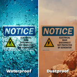 Electrical Main Disconnect Not