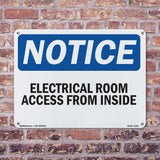 Electrical Room Access From Inside