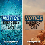 Emergency Access Gate