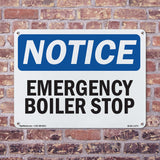 Emergency Boiler Stop