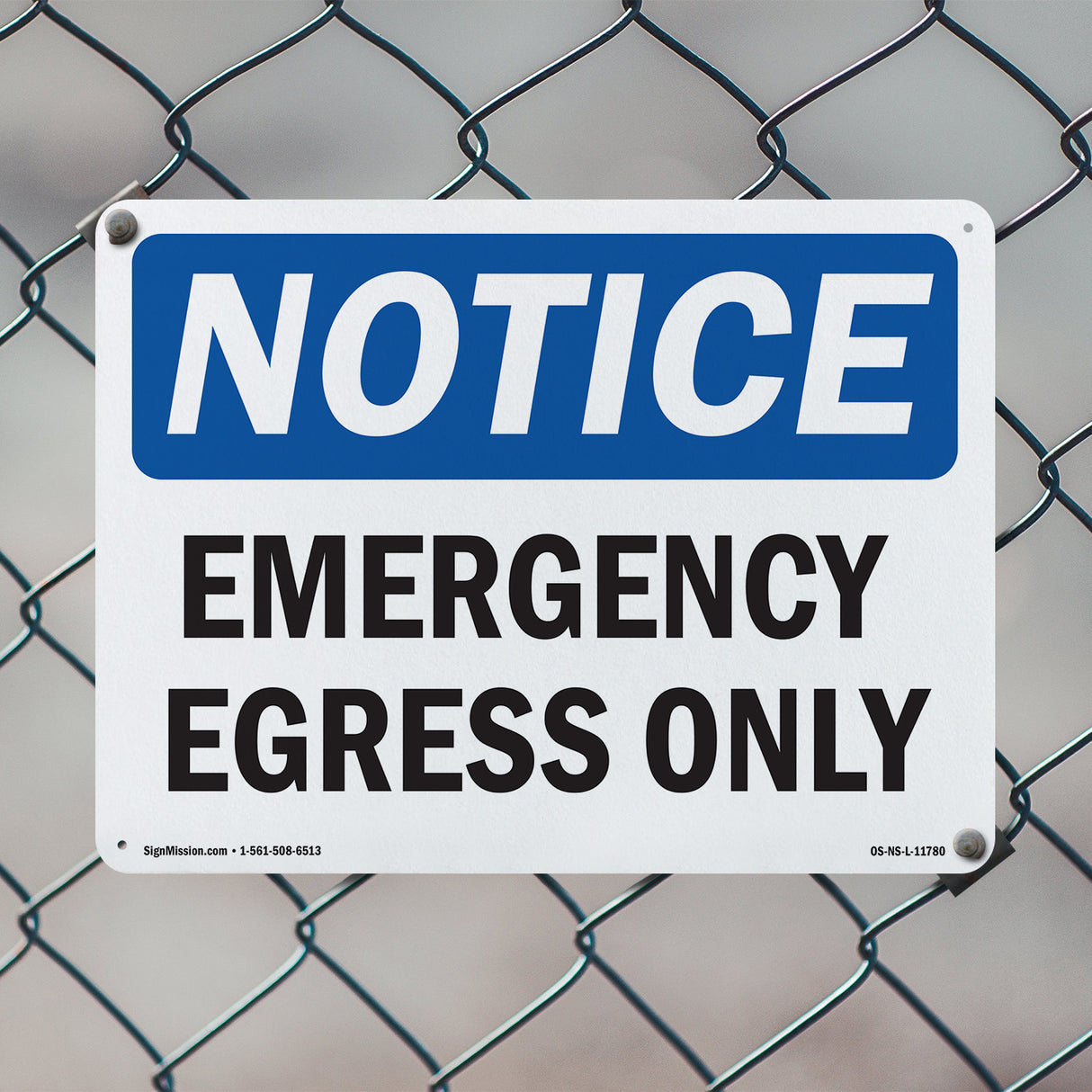 Emergency Egress Only