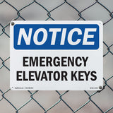 Emergency Elevator Keys