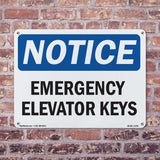 Emergency Elevator Keys