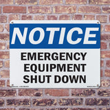 Emergency Equipment Shut Down, Off Only