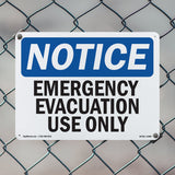 Emergency Evacuation Use Only