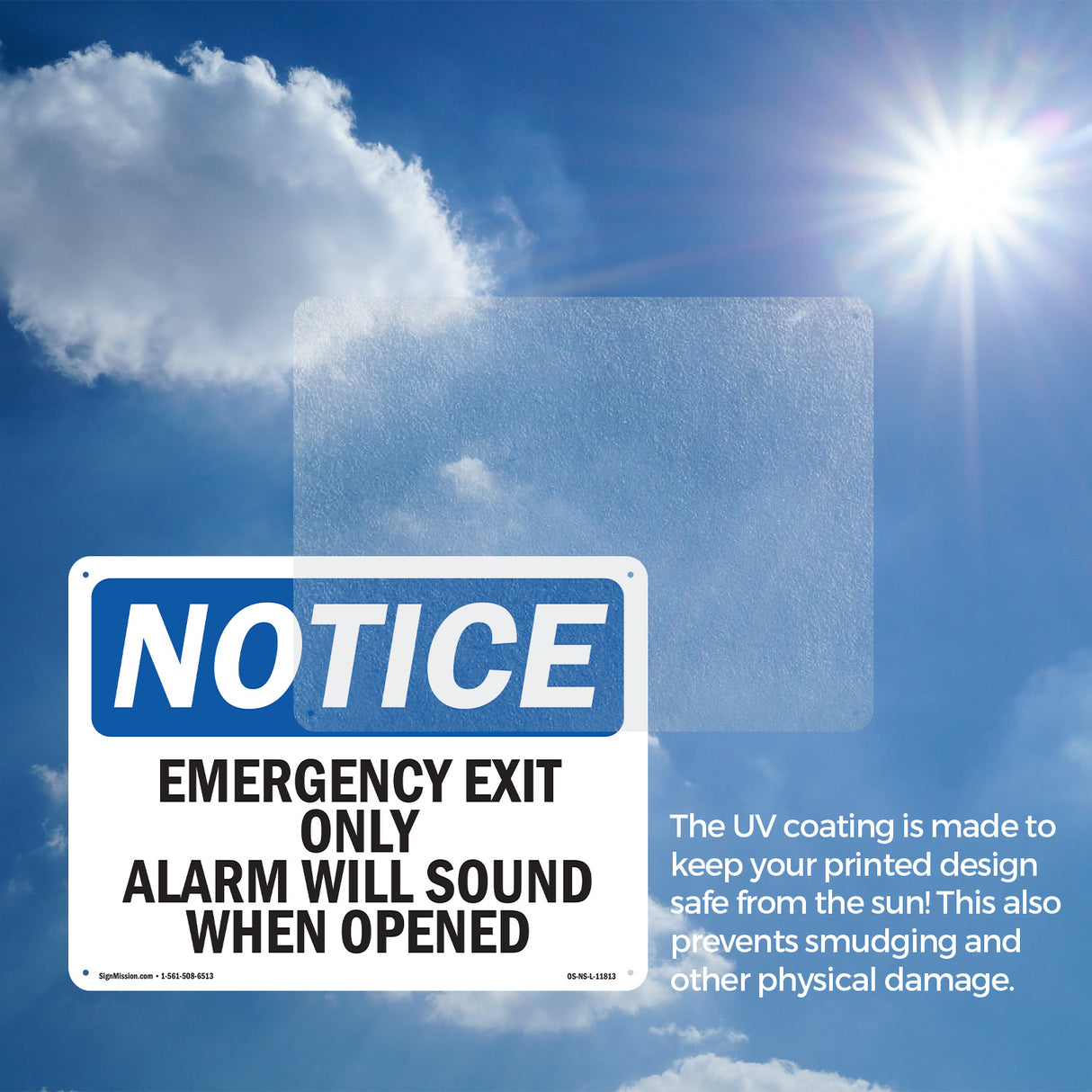 Emergency Exit Only Alarm Will Sound When Opened