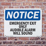Emergency Exit Only Audible Alarm
