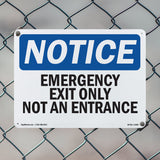 Emergency Exit Only Not An Entrance