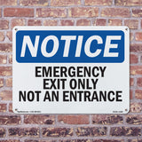 Emergency Exit Only Not An Entrance