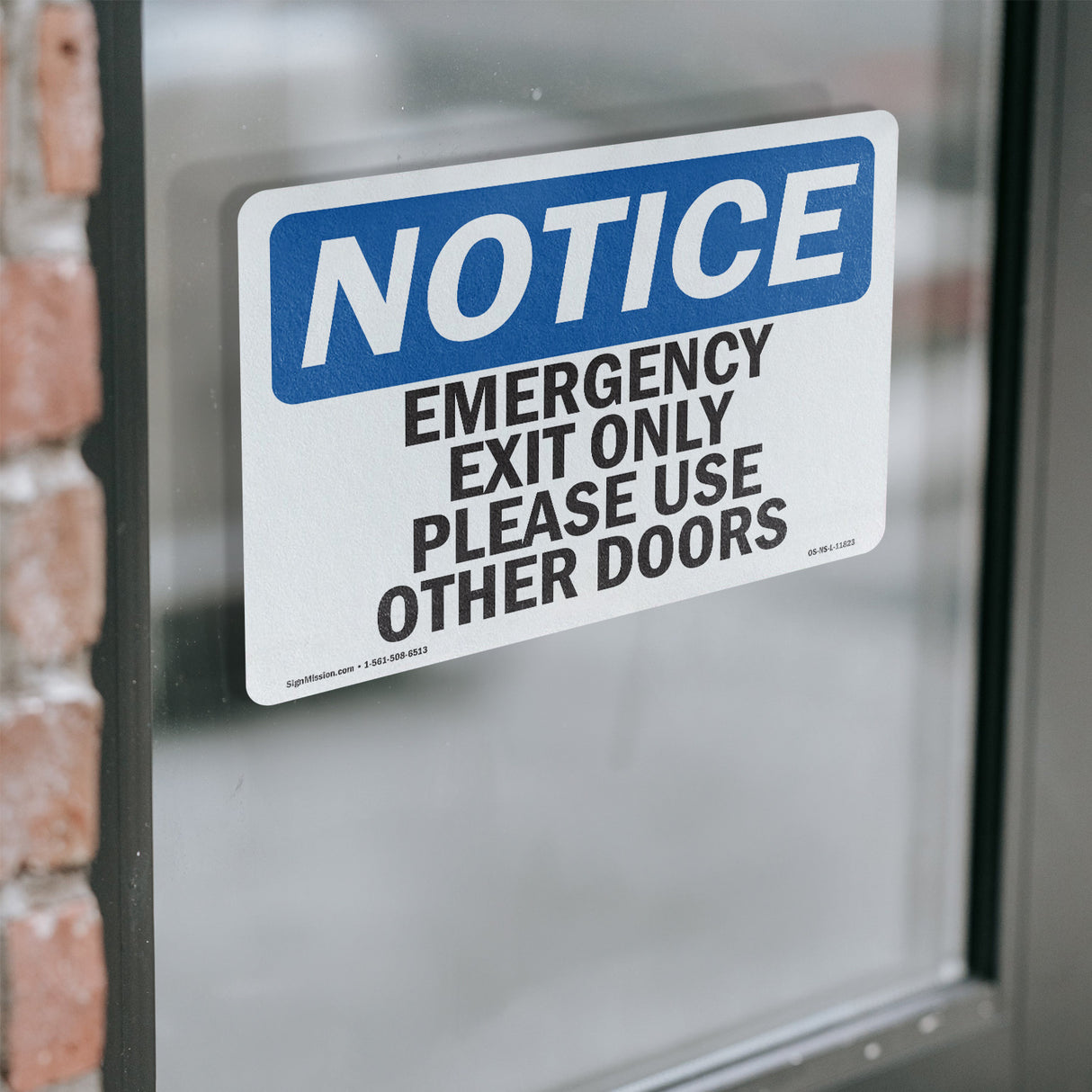 Emergency Exit Only Please Use Other Doors