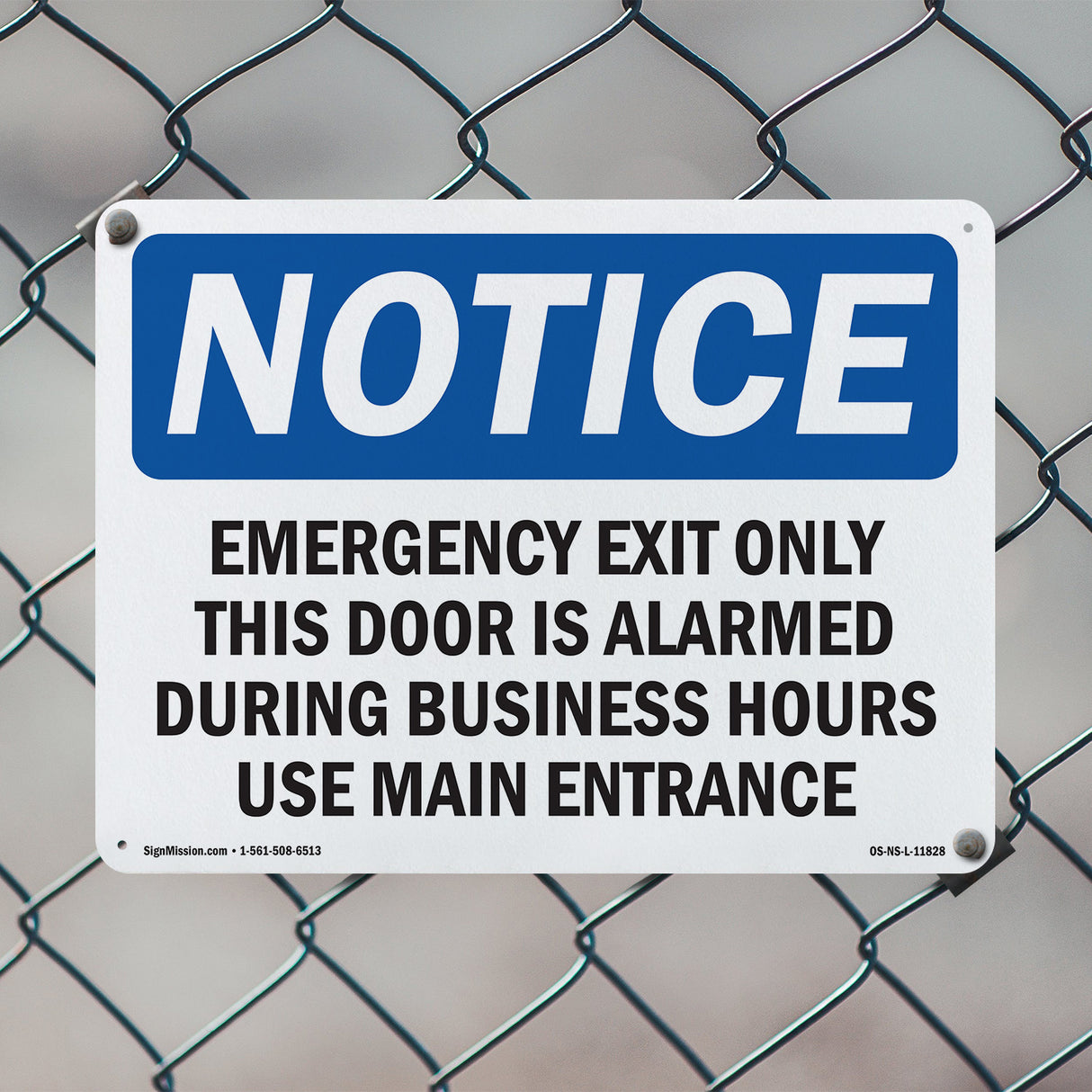 Emergency Exit Only This Door Is Alarmed