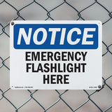 Emergency Flashlight Here