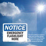 Emergency Flashlight Here