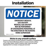 Emergency Medical Gas Shutoff Medical Gas