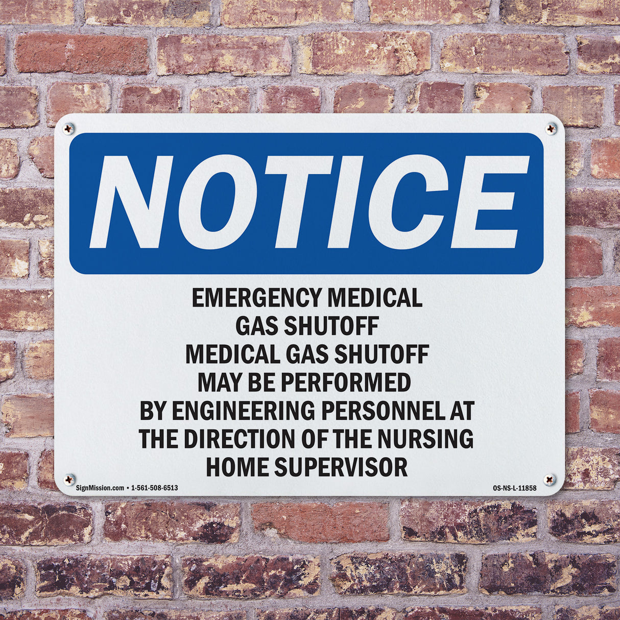 Emergency Medical Gas Shutoff Medical Gas