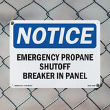 Emergency Propane Shutoff Breaker In Panel