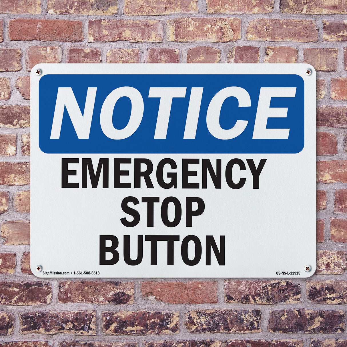 Emergency Stop Button