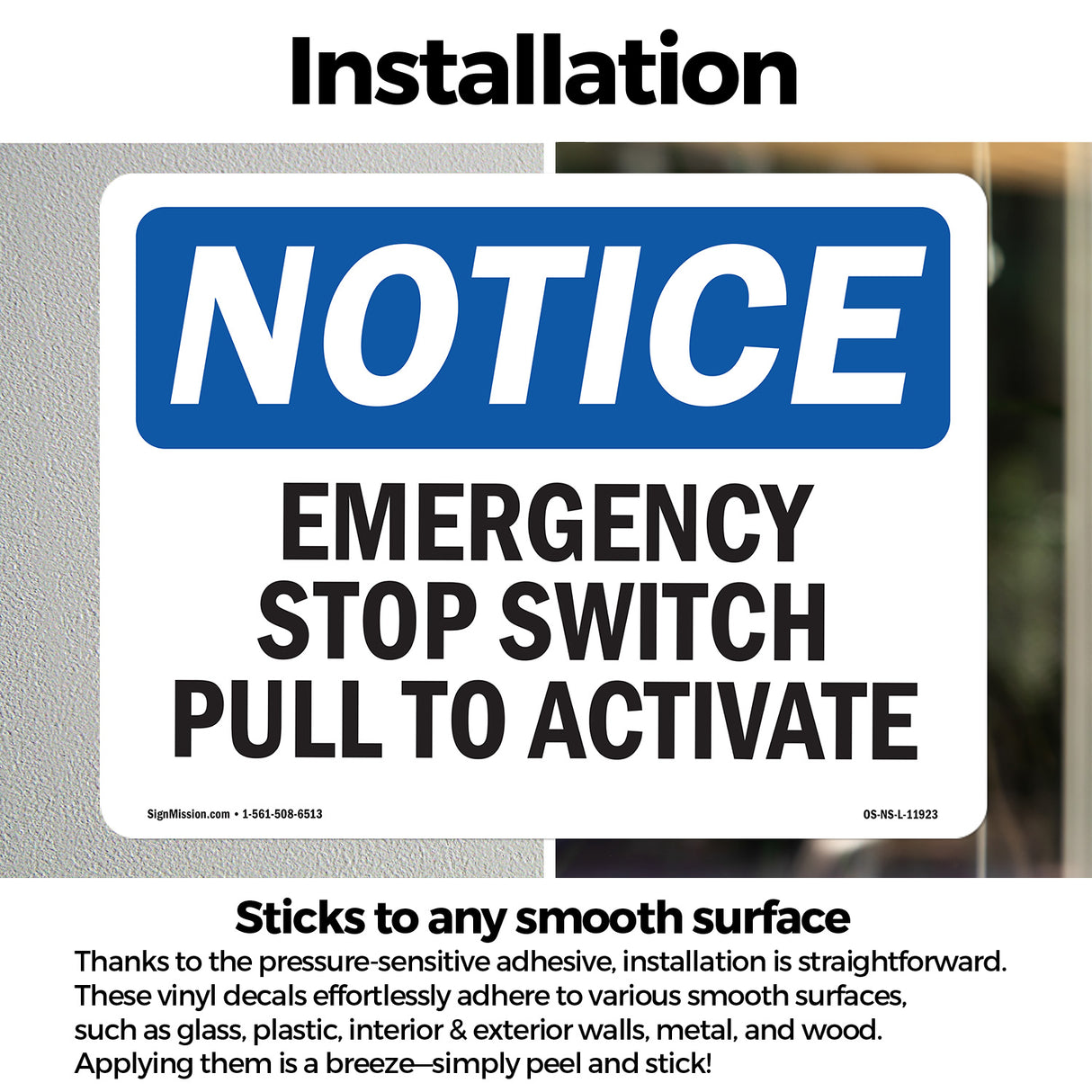 Emergency Stop Switch Pull To Activate