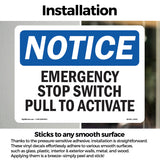 Emergency Stop Switch Pull To Activate