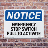 Emergency Stop Switch Pull To Activate