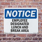 Employee Designated Lunch And Break Area