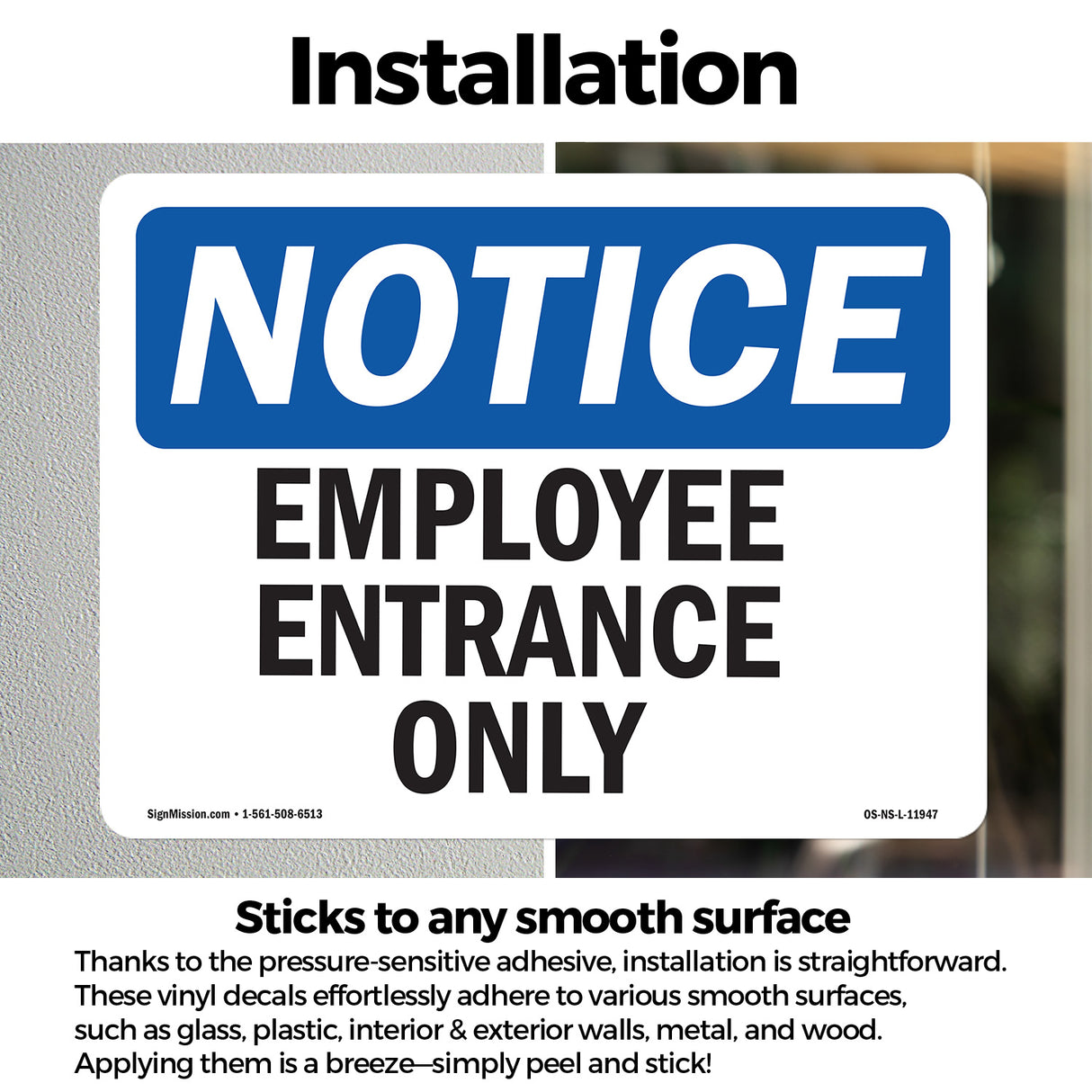 Employee Entrance Only