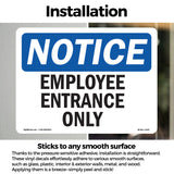 Employee Entrance Only