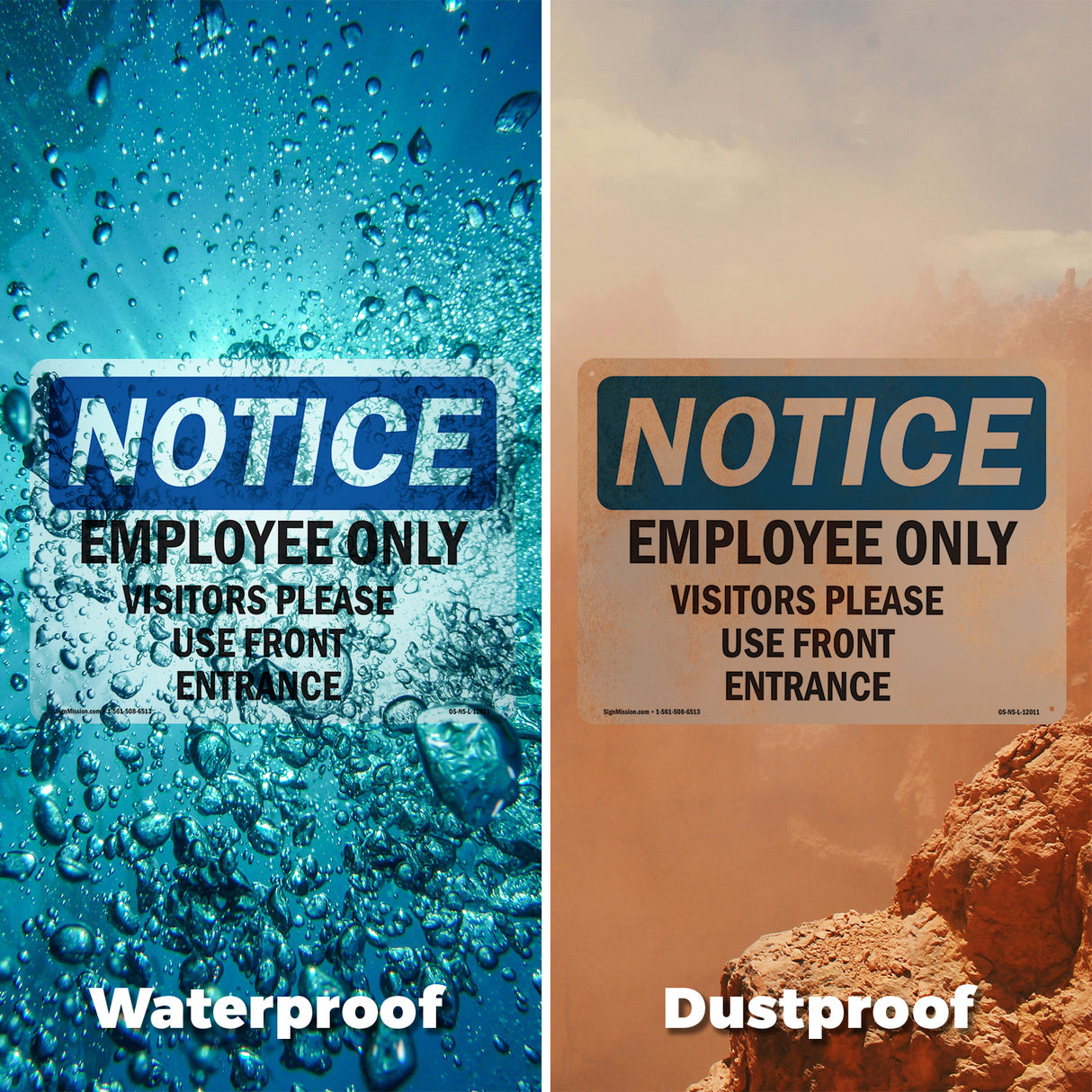 Employees Only Visitors Please Use Front Entrance