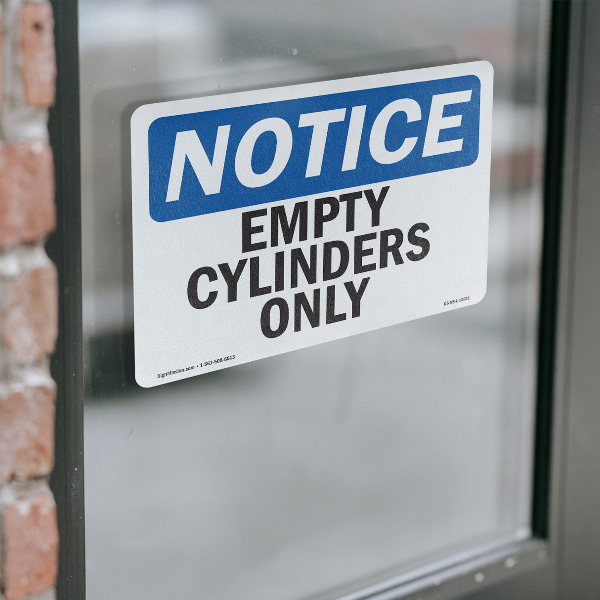 Empty Cylinders Only