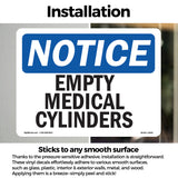 Empty Medical Cylinders