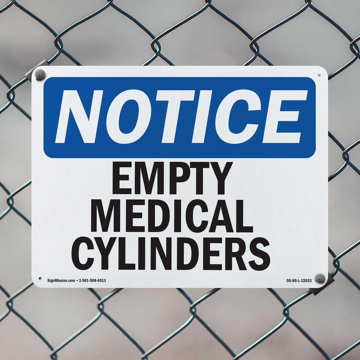 Empty Medical Cylinders