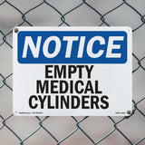 Empty Medical Cylinders
