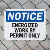 Energized Work By Permit Only