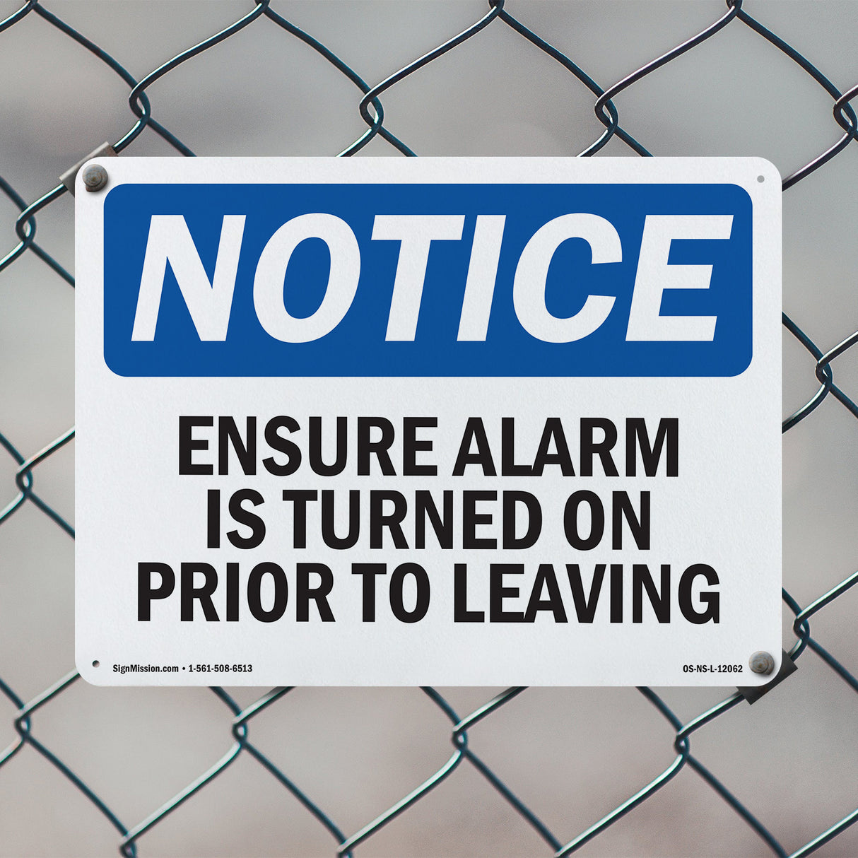 Ensure Alarm Is Turned On Prior