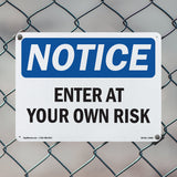 Enter At Your Own Risk