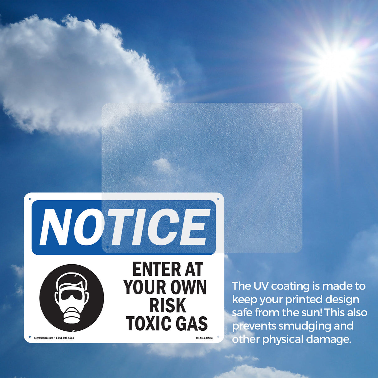 Enter At Your Own Risk Toxic Gases