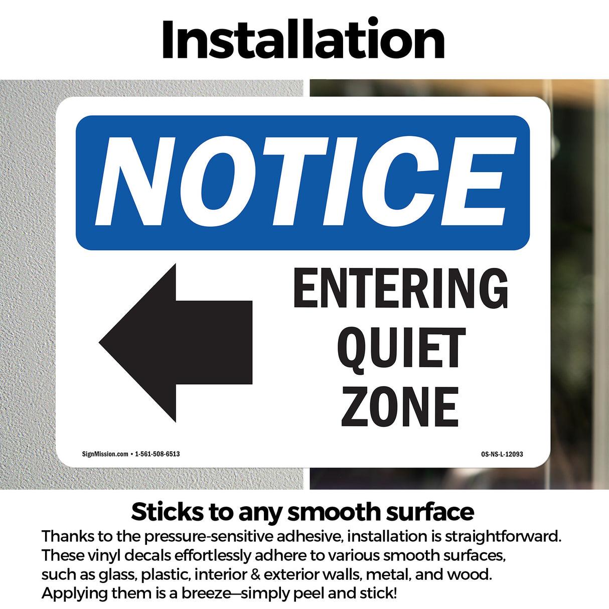 Entering Quiet Zone [Left Arrow]