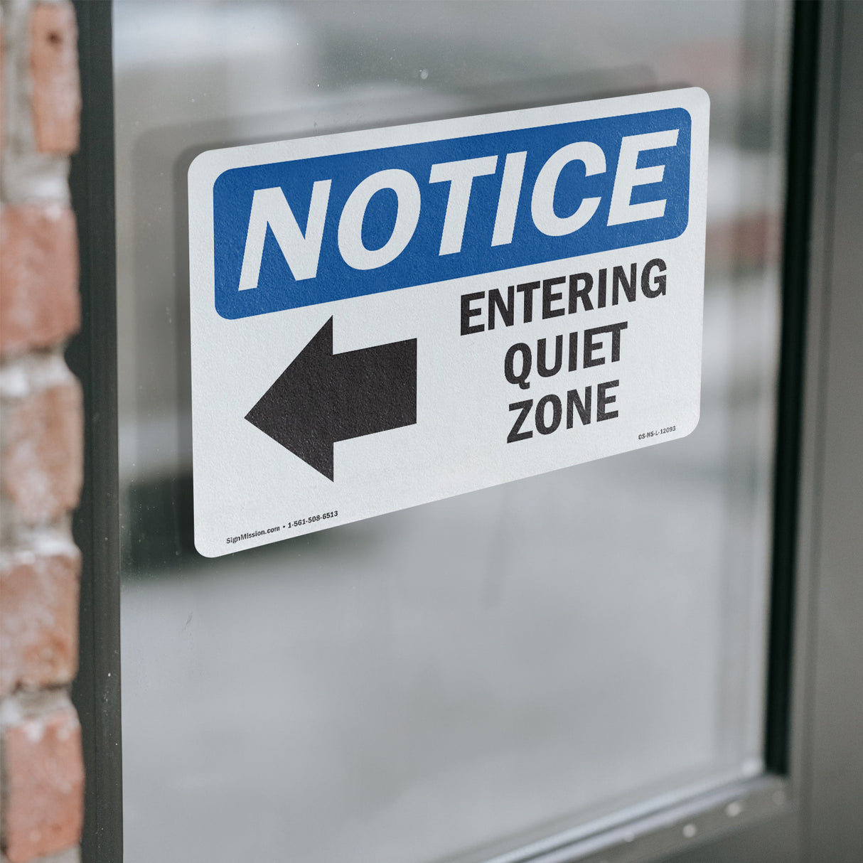 Entering Quiet Zone [Left Arrow]