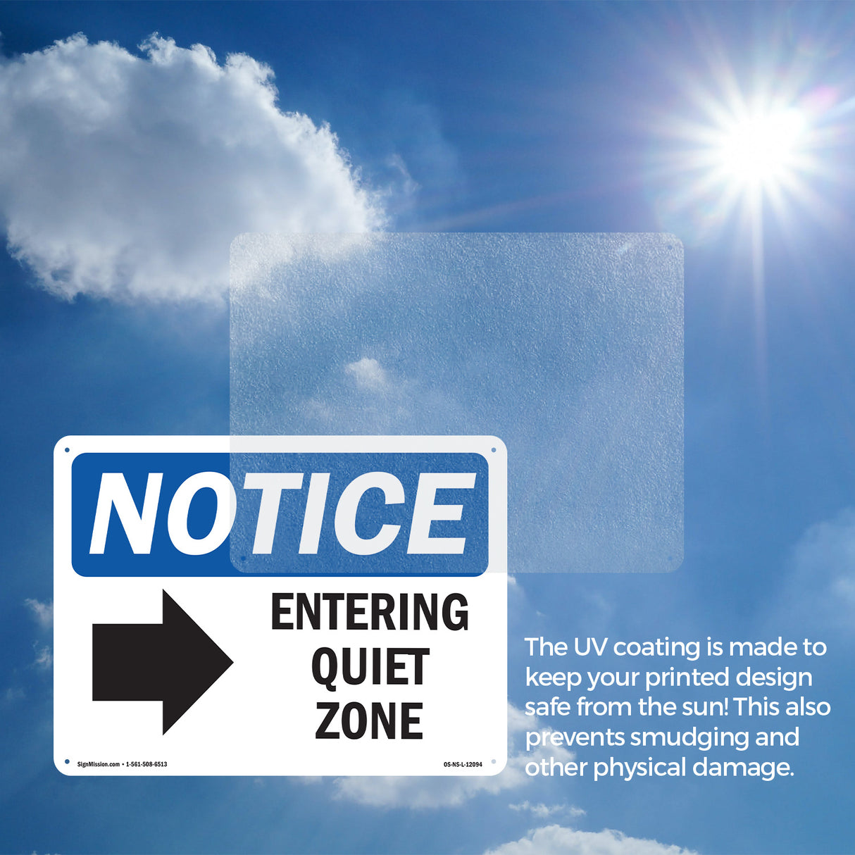 Entering Quiet Zone [Right Arrow]