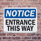 Entrance This Way