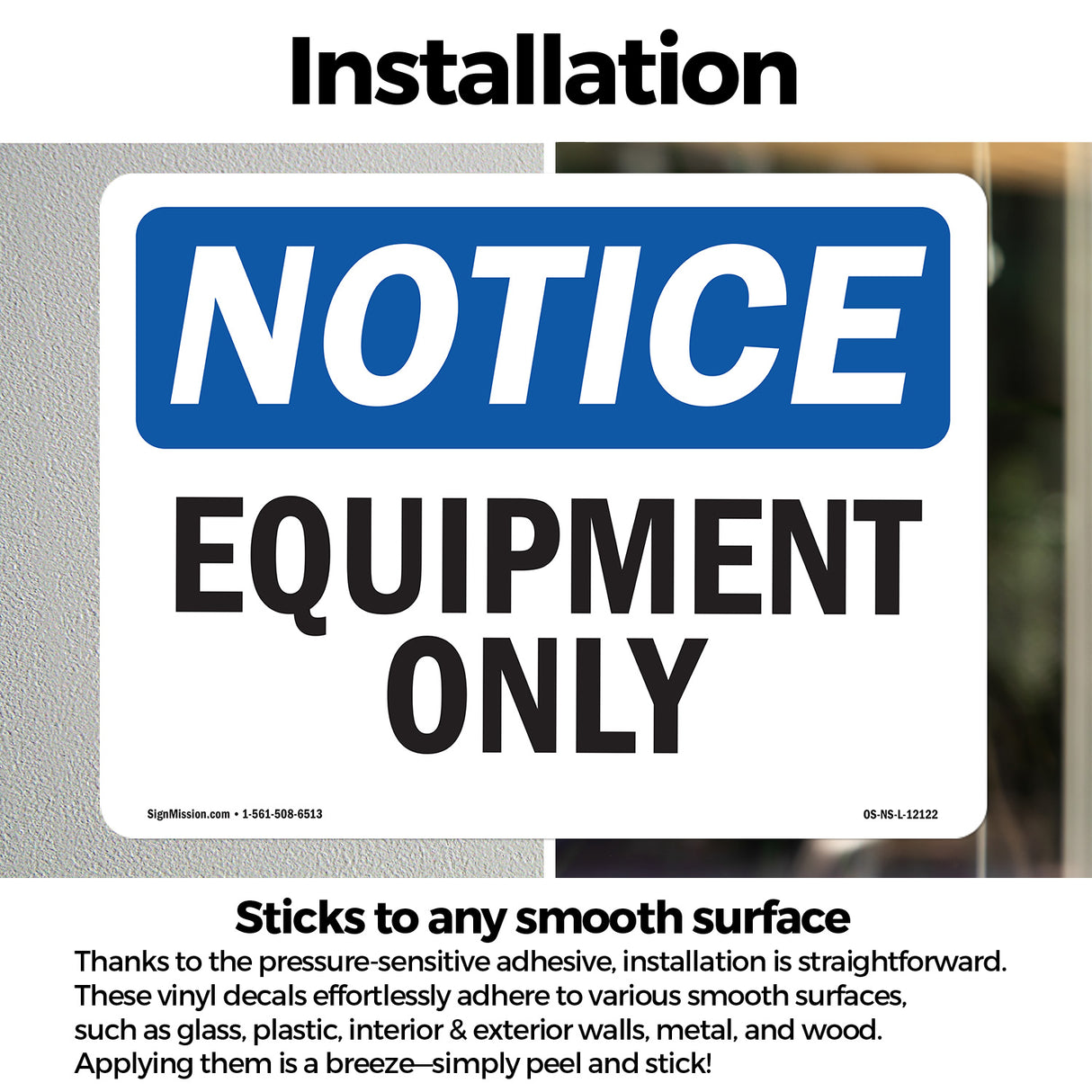 Equipment Only