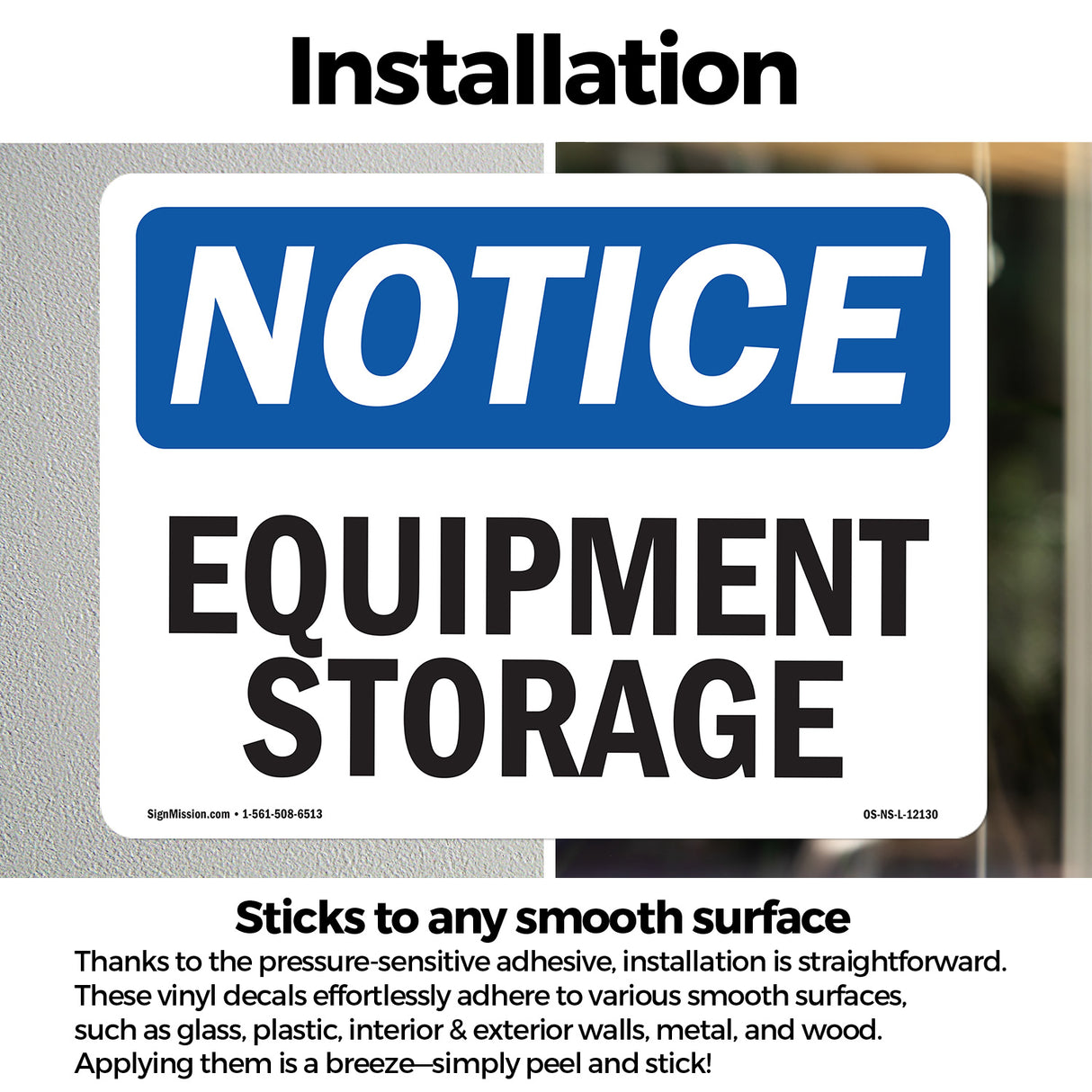Equipment Storage