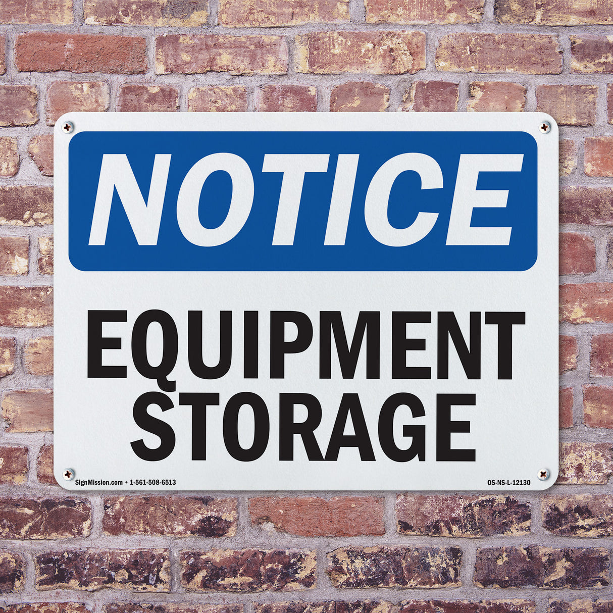 Equipment Storage