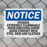 Ethanol Extremely Flammable Avoid Breathing