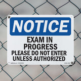 Exam In Progress Please Do Not Enter Unless