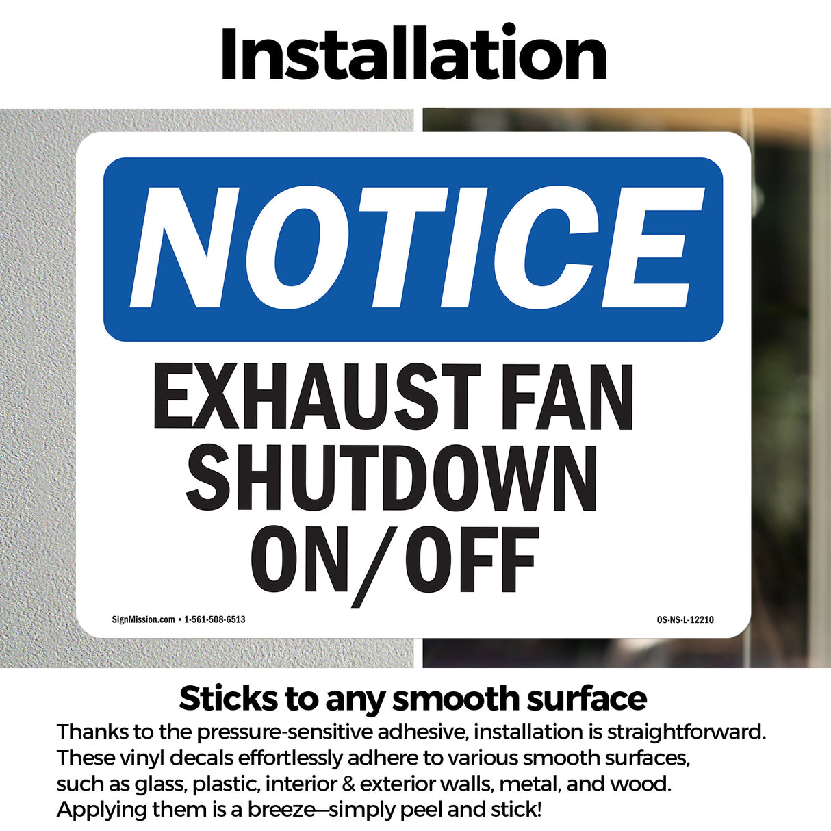 Exhaust Fan Shutdown On Off